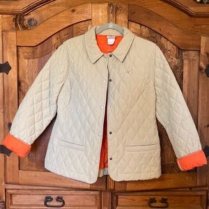 Lacoste Quilted Barn Jacket